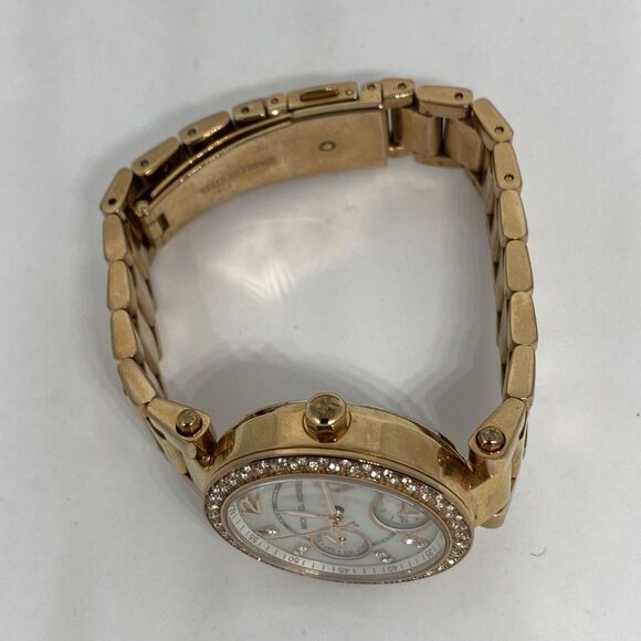 Michael Kors Parker MK5616 Womens Stainless Steel Analog Dial Quartz Watch MP872 - Picture 8 of 12